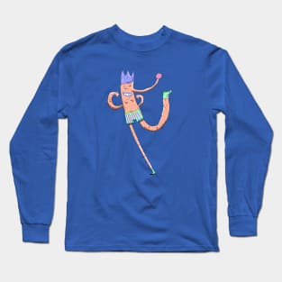 Dancing king Long Sleeve T-Shirt